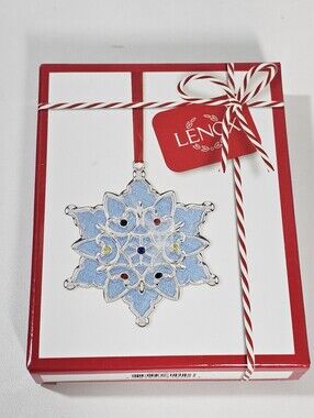 Lenox Merry & Bright Snowflake Ornament
